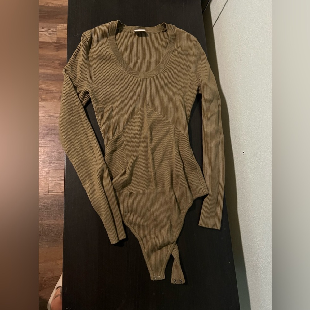 Abercrombie long sleeve bodysuit